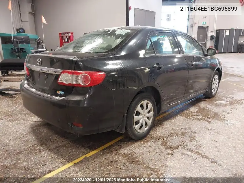 2T1BU4EE1BC696899 2011 Toyota Corolla Ce