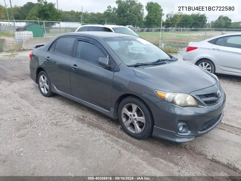 2T1BU4EE1BC722580 2011 Toyota Corolla S