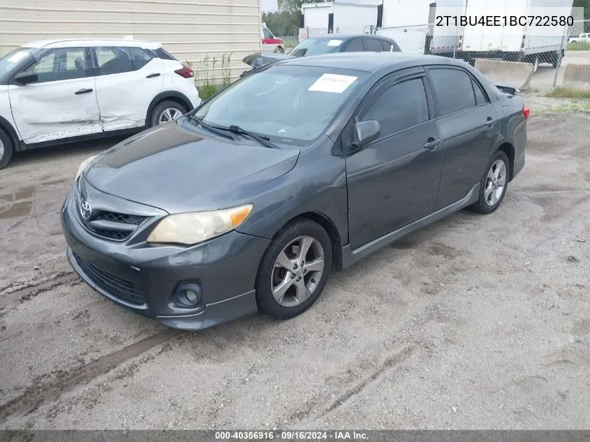 2T1BU4EE1BC722580 2011 Toyota Corolla S