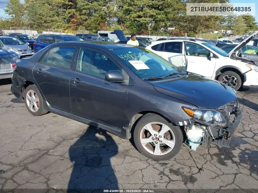 2T1BU4EE5BC648385 2011 Toyota Corolla S