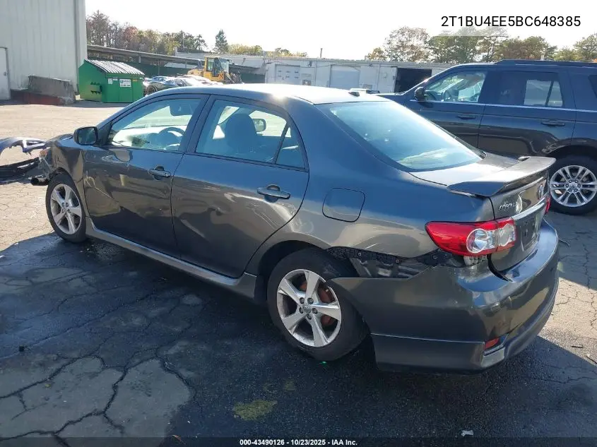 2T1BU4EE5BC648385 2011 Toyota Corolla S