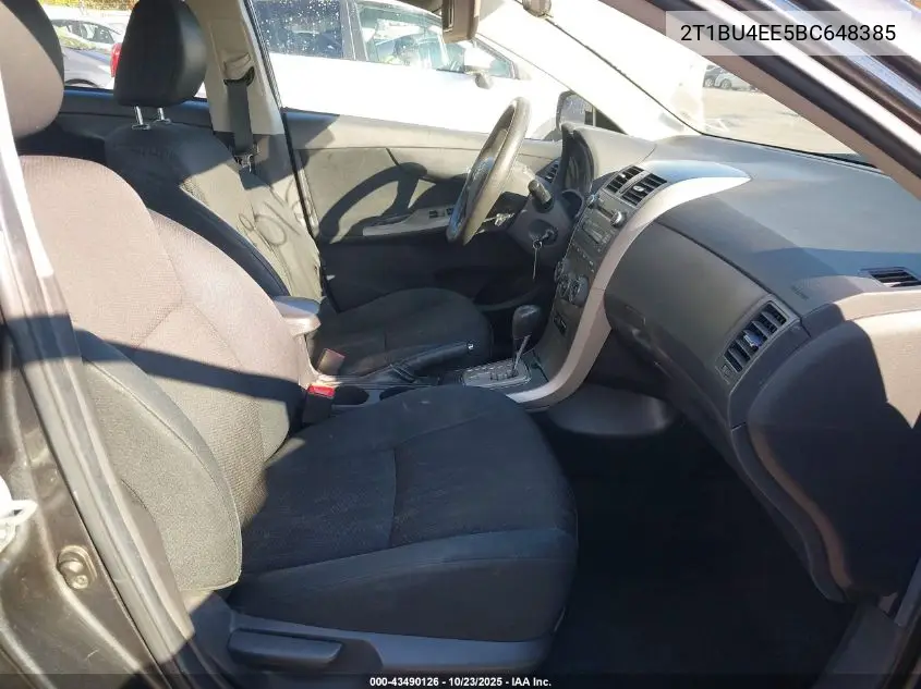 2T1BU4EE5BC648385 2011 Toyota Corolla S