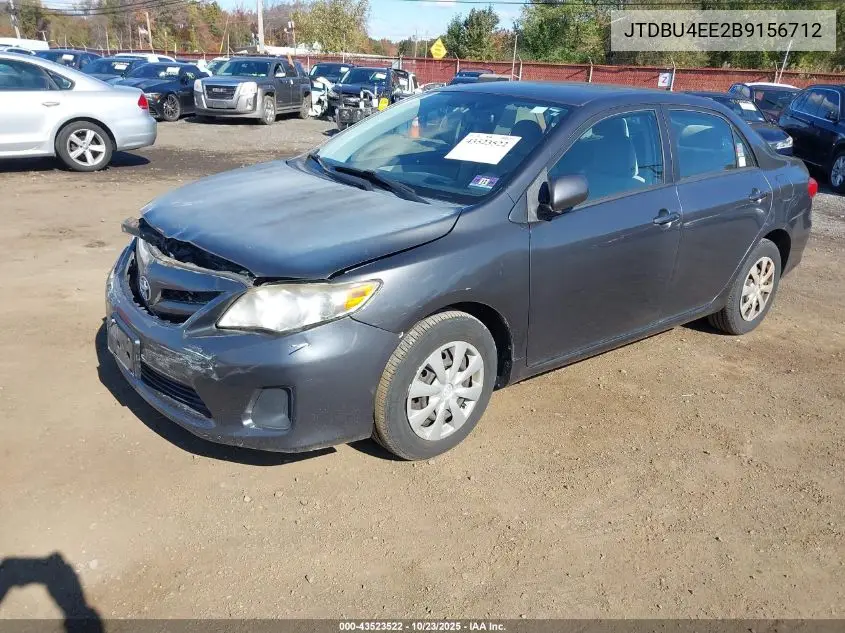 JTDBU4EE2B9156712 2011 Toyota Corolla Le