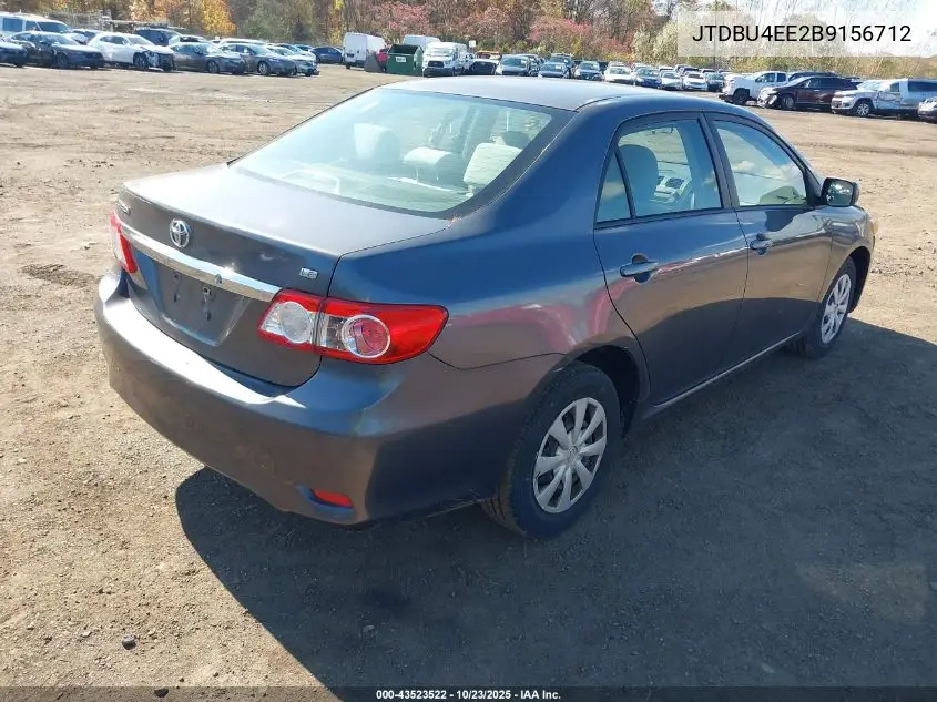 JTDBU4EE2B9156712 2011 Toyota Corolla Le