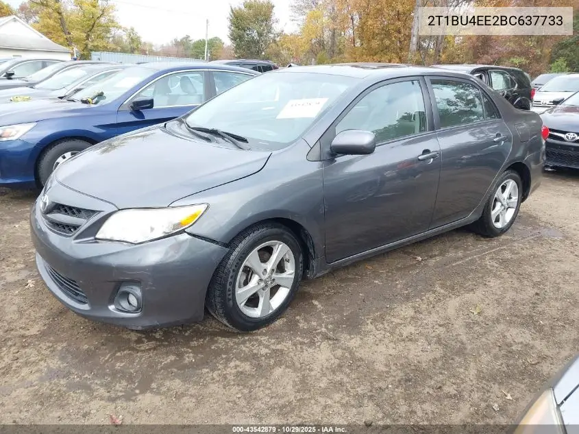 2T1BU4EE2BC637733 2011 Toyota Corolla Le
