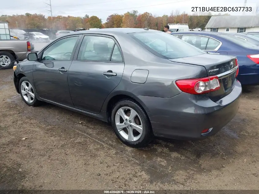 2T1BU4EE2BC637733 2011 Toyota Corolla Le