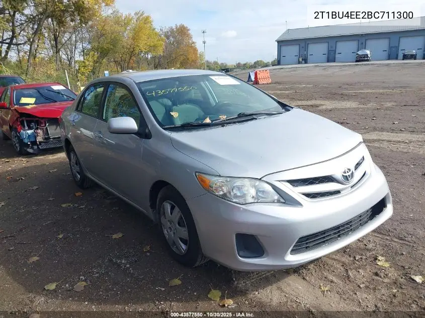 2T1BU4EE2BC711300 2011 Toyota Corolla Le