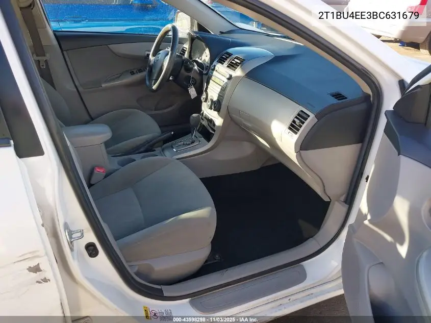 2T1BU4EE3BC631679 2011 Toyota Corolla Le