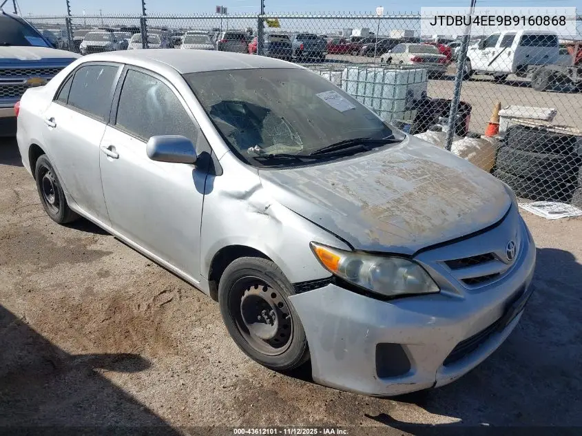 JTDBU4EE9B9160868 2011 Toyota Corolla Le