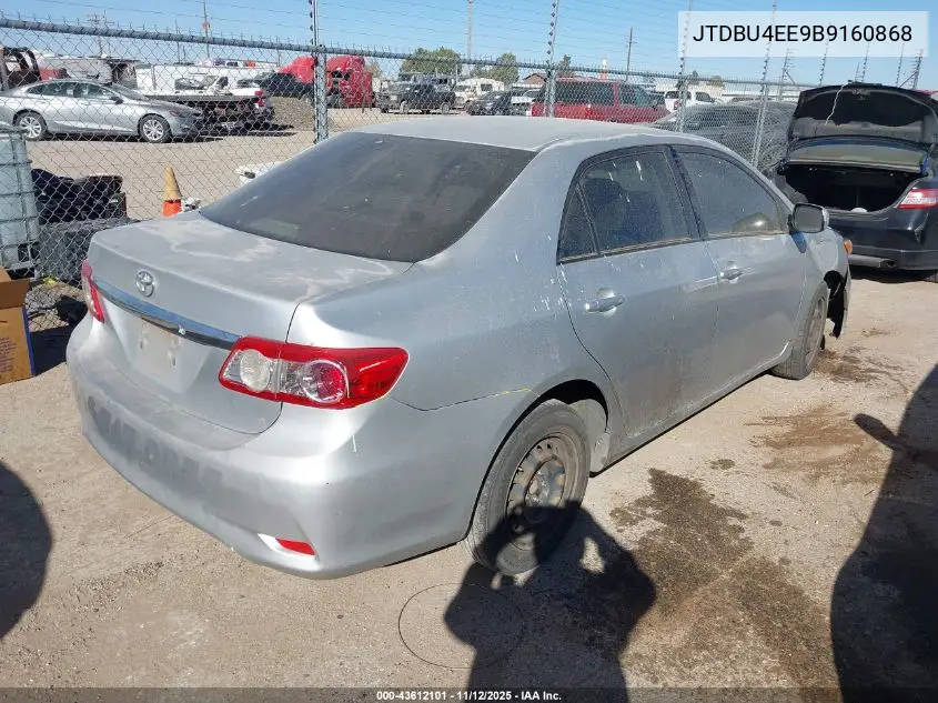 JTDBU4EE9B9160868 2011 Toyota Corolla Le