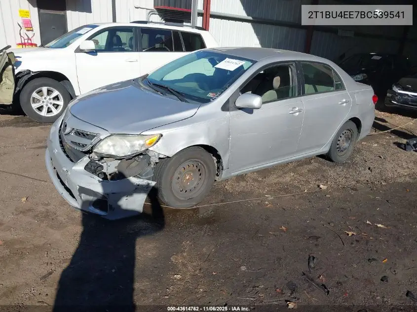 2T1BU4EE7BC539541 2011 Toyota Corolla Le