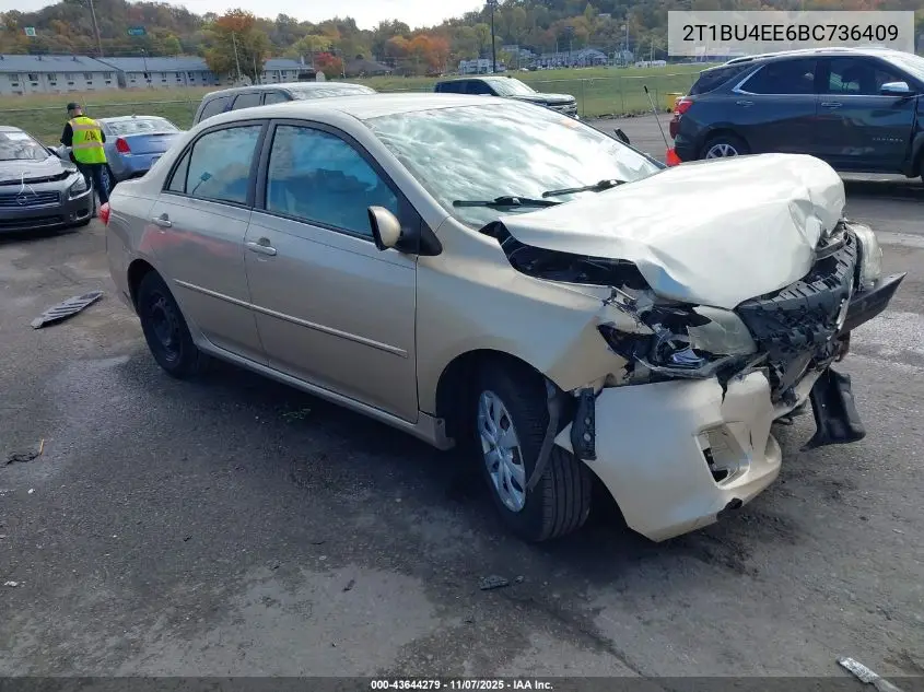 2T1BU4EE6BC736409 2011 Toyota Corolla Le