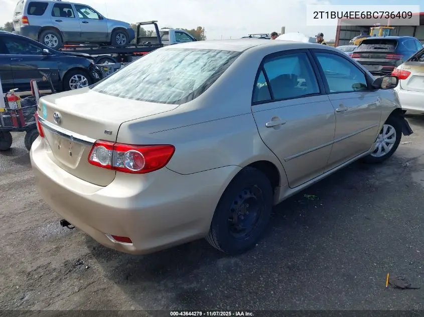 2T1BU4EE6BC736409 2011 Toyota Corolla Le