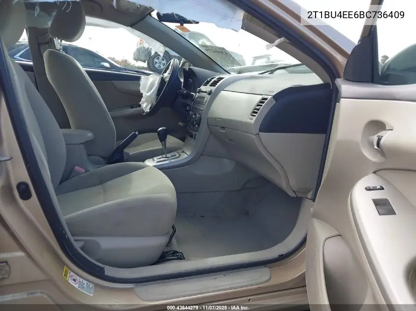 2T1BU4EE6BC736409 2011 Toyota Corolla Le