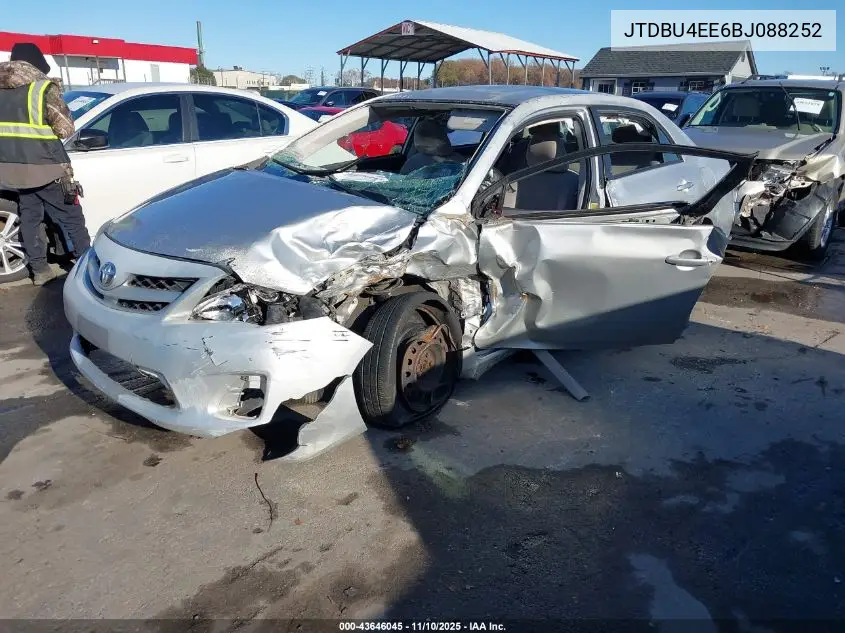 JTDBU4EE6BJ088252 2011 Toyota Corolla Le