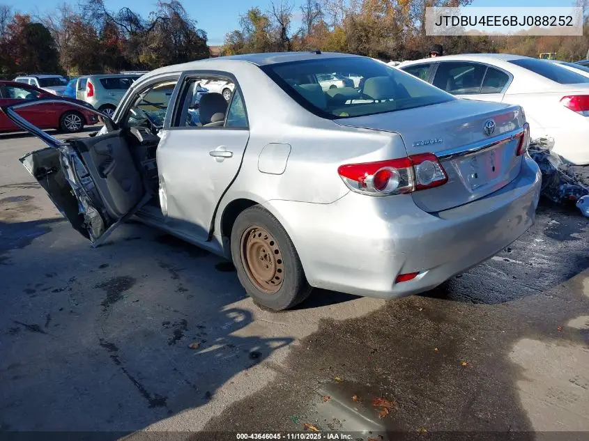 JTDBU4EE6BJ088252 2011 Toyota Corolla Le
