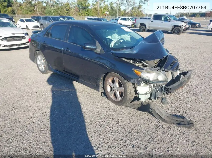 2T1BU4EE8BC707753 2011 Toyota Corolla S