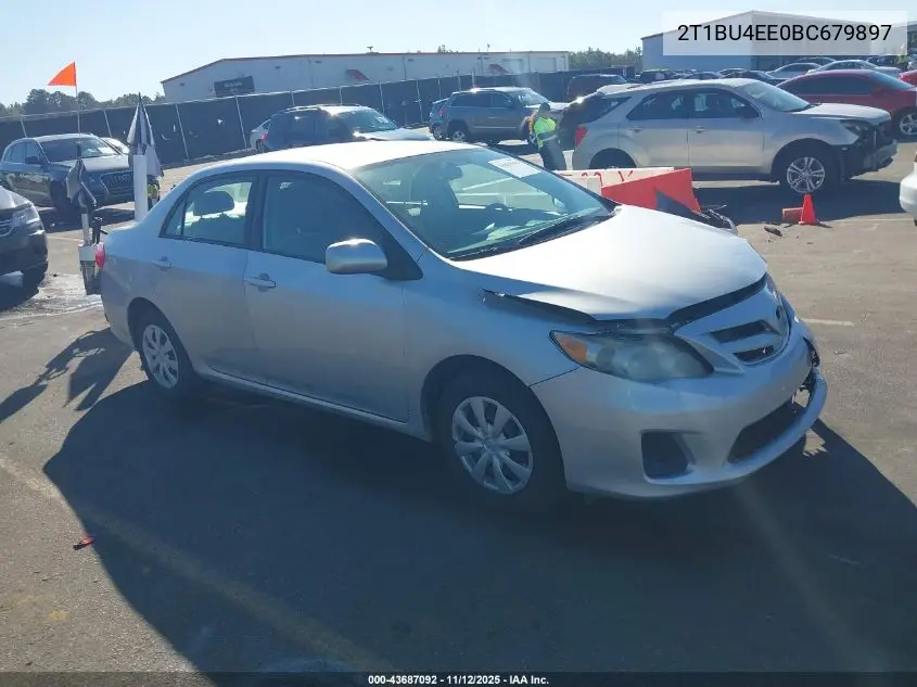 2T1BU4EE0BC679897 2011 Toyota Corolla Le