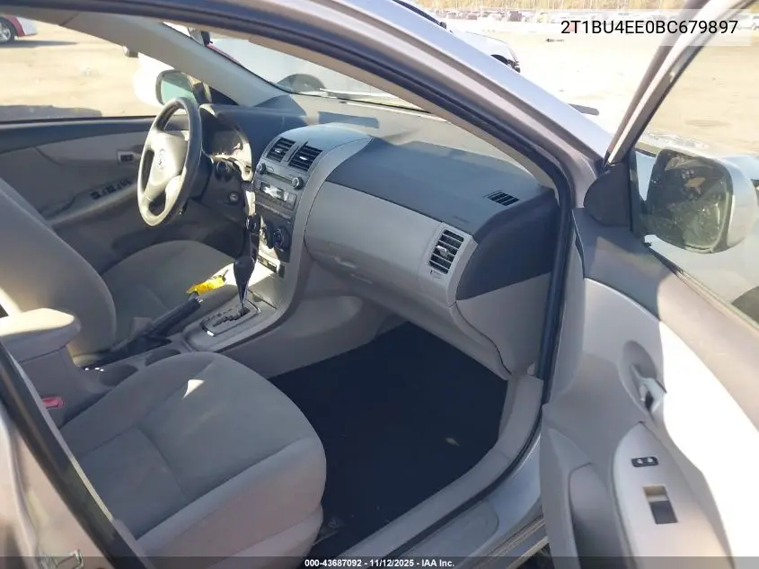 2T1BU4EE0BC679897 2011 Toyota Corolla Le