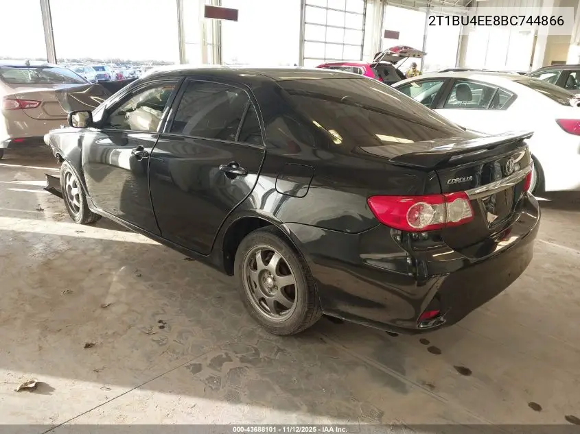 2T1BU4EE8BC744866 2011 Toyota Corolla Le