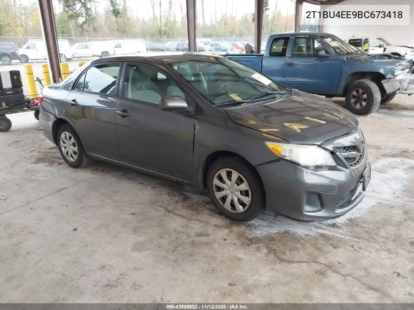 2T1BU4EE9BC673418 2011 Toyota Corolla Le