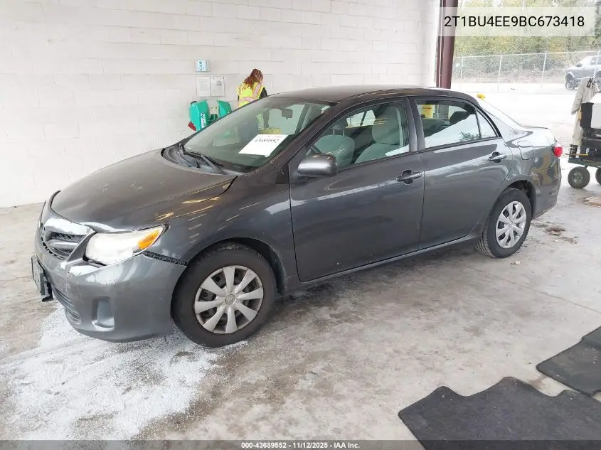 2T1BU4EE9BC673418 2011 Toyota Corolla Le