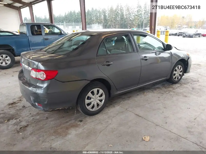 2T1BU4EE9BC673418 2011 Toyota Corolla Le