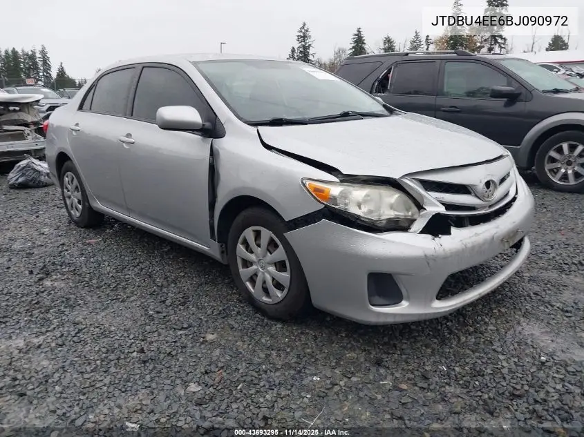JTDBU4EE6BJ090972 2011 Toyota Corolla Le