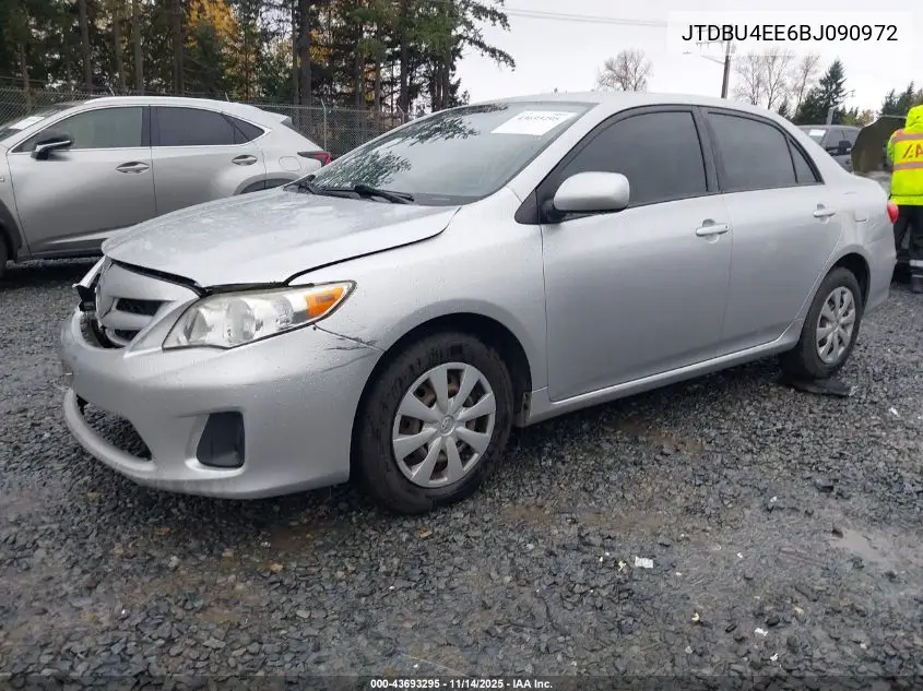 JTDBU4EE6BJ090972 2011 Toyota Corolla Le