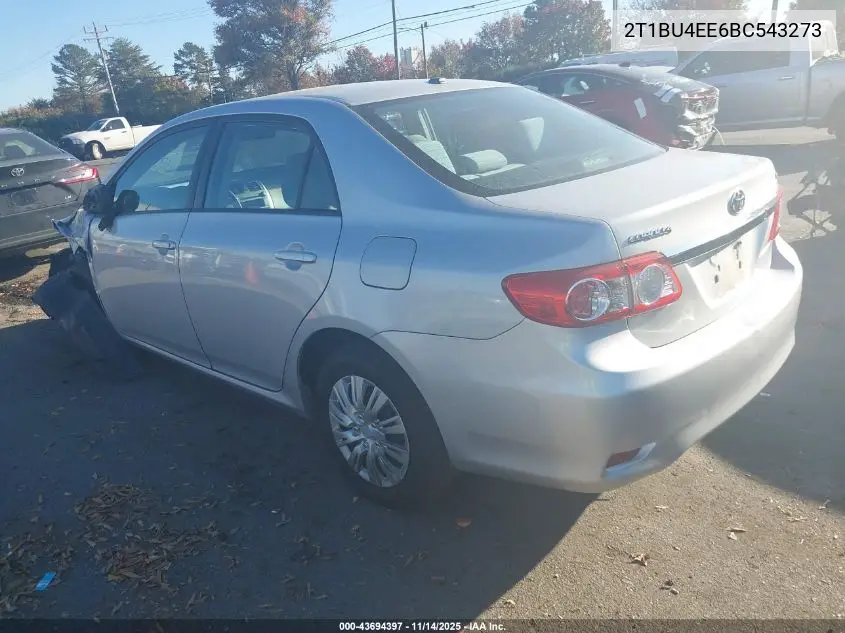 2T1BU4EE6BC543273 2011 Toyota Corolla Le