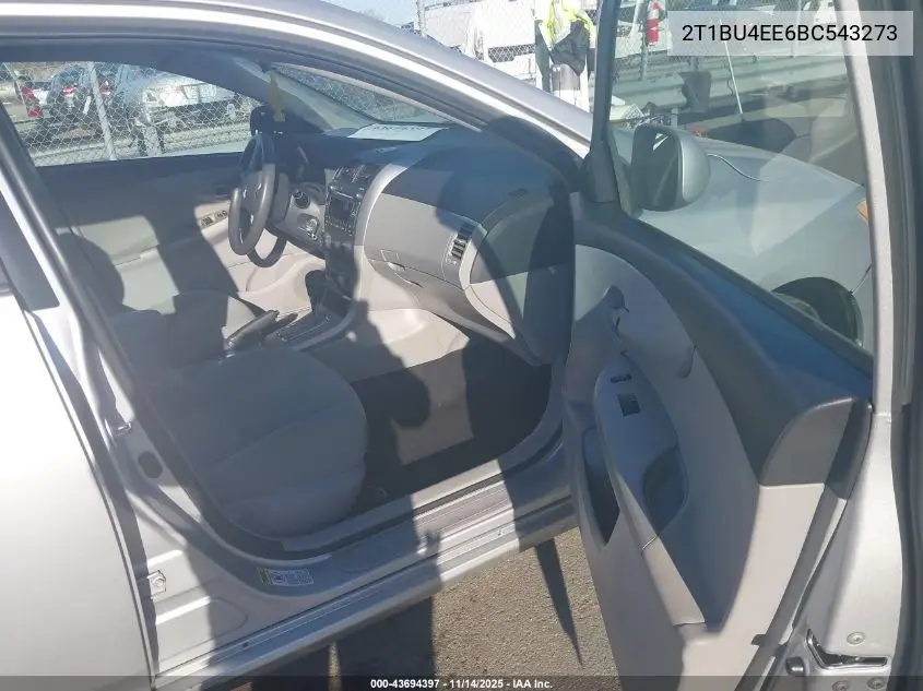 2T1BU4EE6BC543273 2011 Toyota Corolla Le