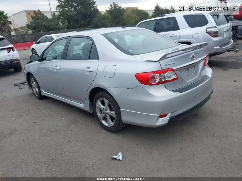2T1BU4EE2BC714116 2011 Toyota Corolla S