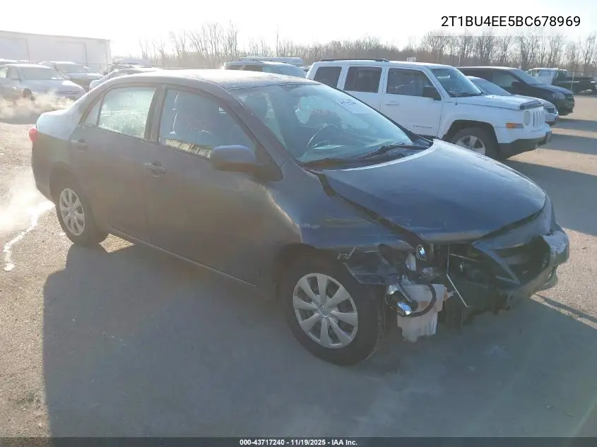 2T1BU4EE5BC678969 2011 Toyota Corolla Le