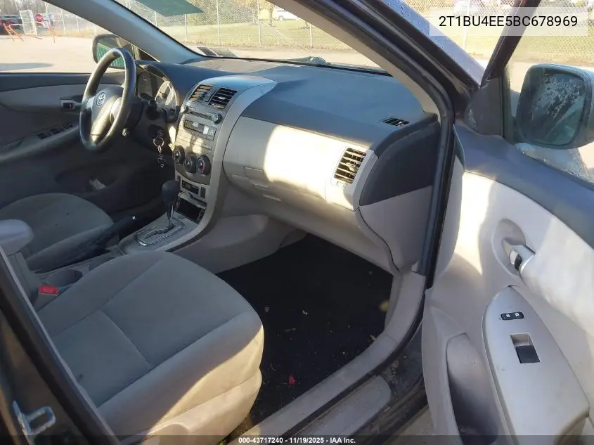 2T1BU4EE5BC678969 2011 Toyota Corolla Le