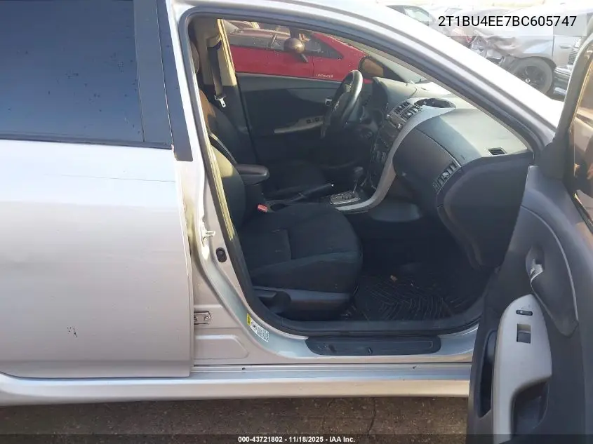 2T1BU4EE7BC605747 2011 Toyota Corolla S