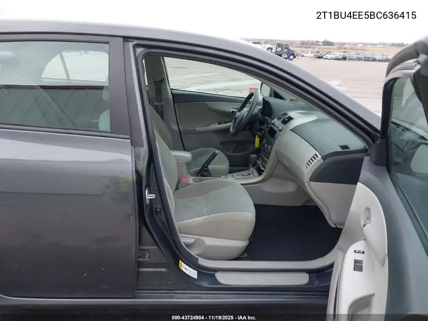 2T1BU4EE5BC636415 2011 Toyota Corolla Le