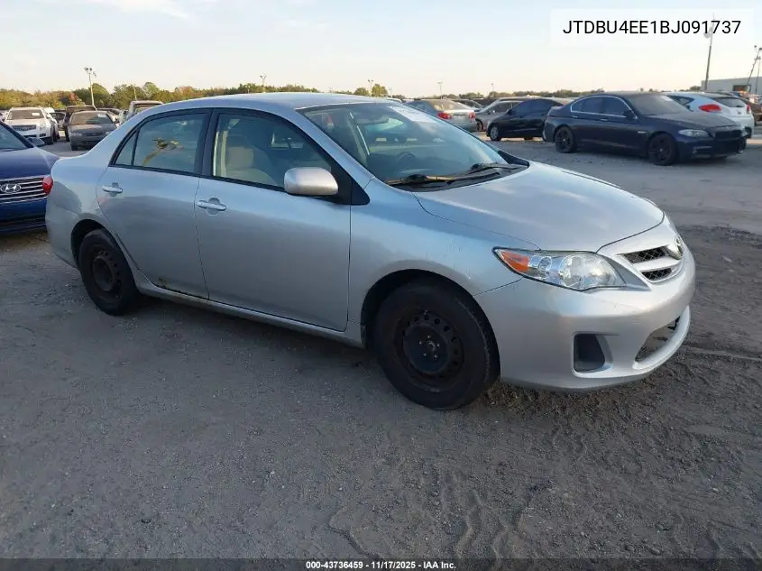 JTDBU4EE1BJ091737 2011 Toyota Corolla Le