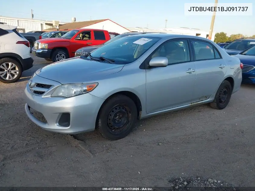 JTDBU4EE1BJ091737 2011 Toyota Corolla Le