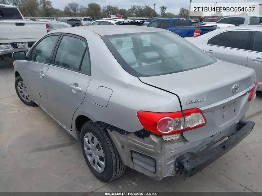 2T1BU4EE9BC654657 2011 Toyota Corolla Le