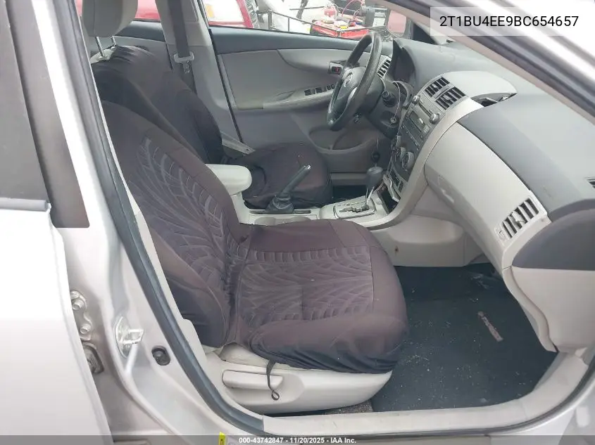 2T1BU4EE9BC654657 2011 Toyota Corolla Le