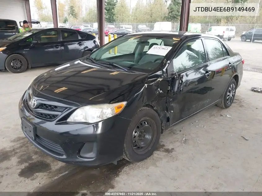 JTDBU4EE6B9149469 2011 Toyota Corolla Le