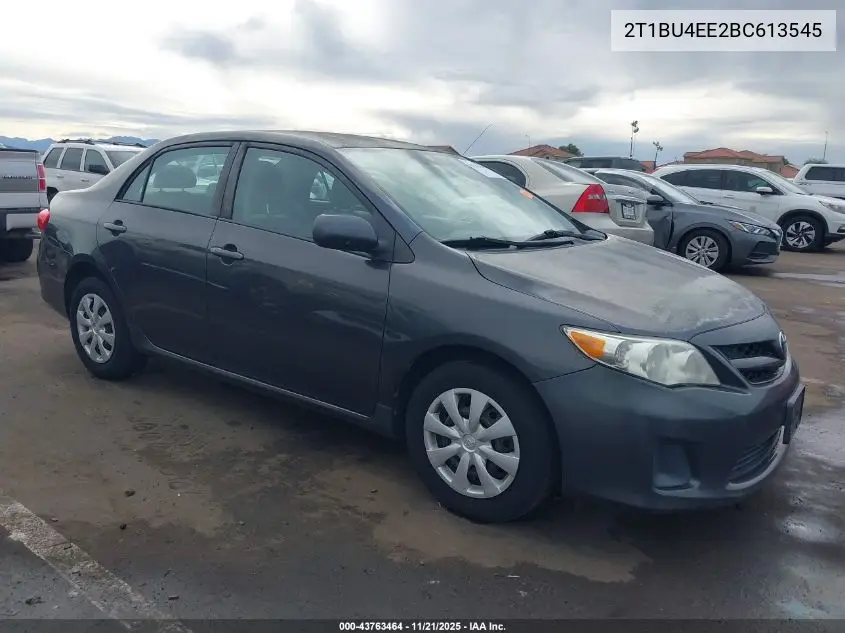 2T1BU4EE2BC613545 2011 Toyota Corolla Le