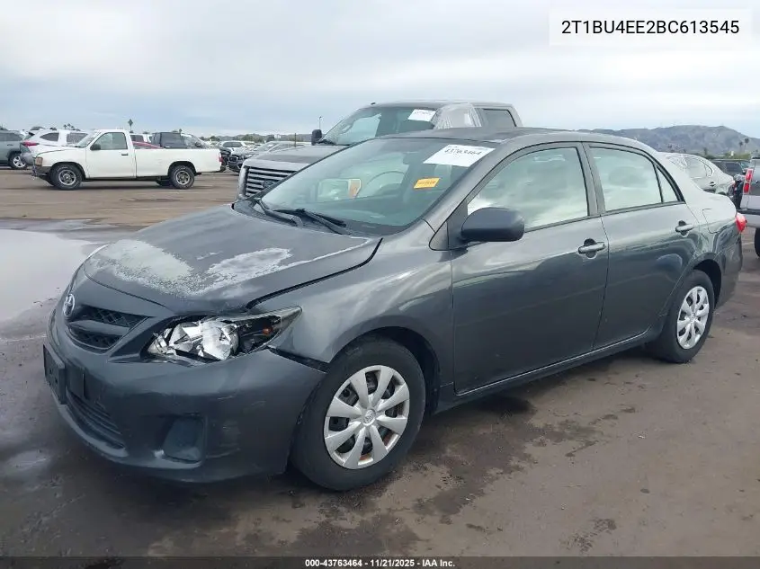 2T1BU4EE2BC613545 2011 Toyota Corolla Le
