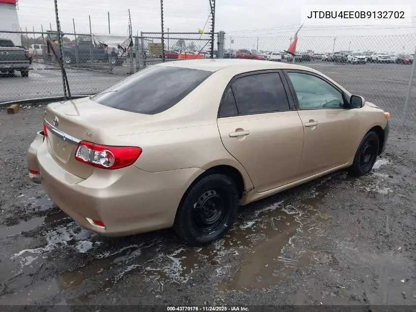JTDBU4EE0B9132702 2011 Toyota Corolla Le