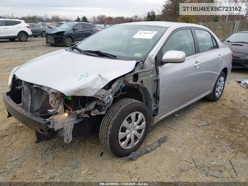 2T1BU4EEXBC723162 2011 Toyota Corolla Le