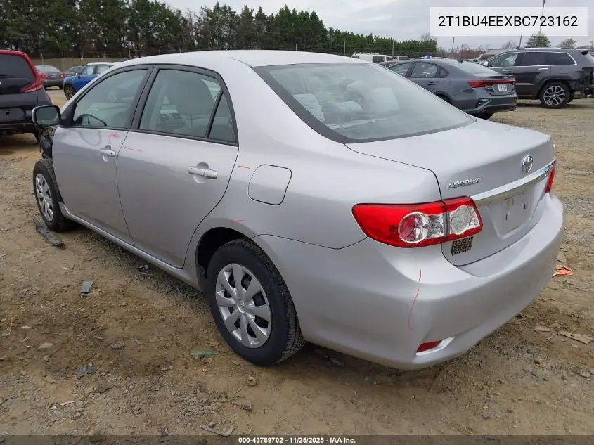 2T1BU4EEXBC723162 2011 Toyota Corolla Le
