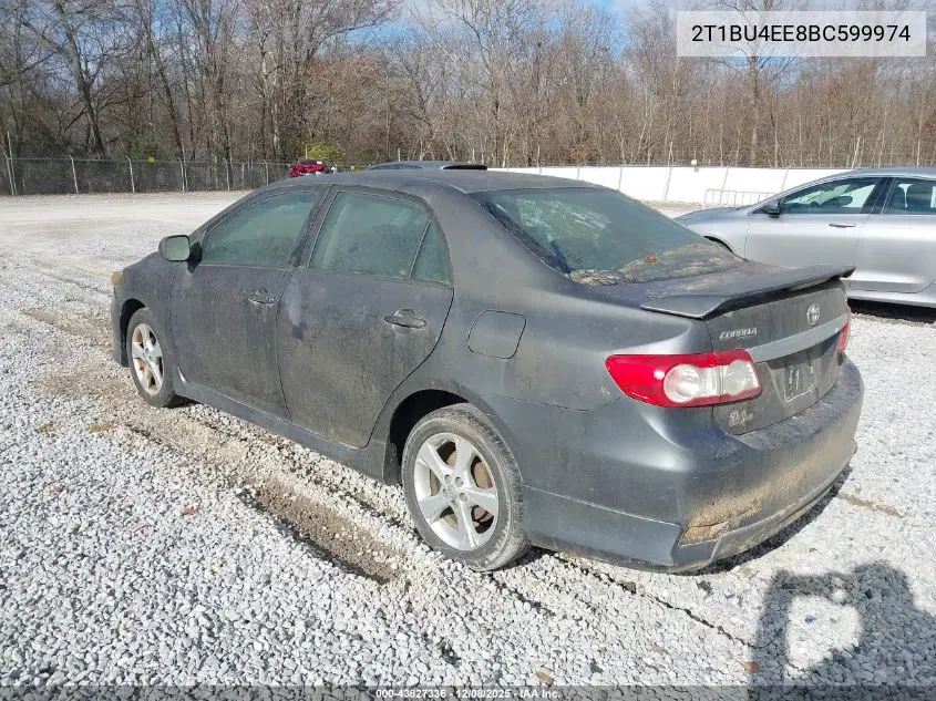 2T1BU4EE8BC599974 2011 Toyota Corolla S