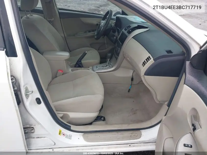 2T1BU4EE3BC717719 2011 Toyota Corolla Le