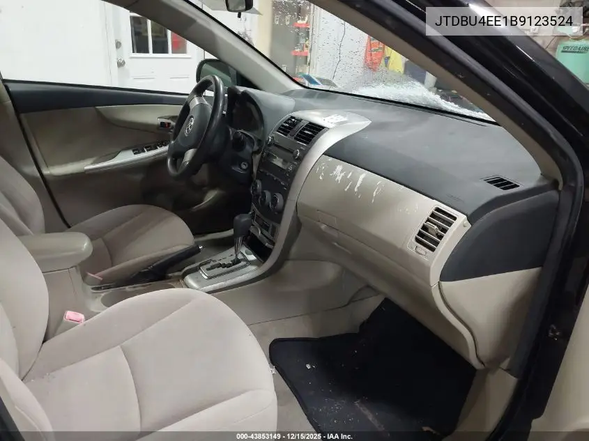 JTDBU4EE1B9123524 2011 Toyota Corolla Le