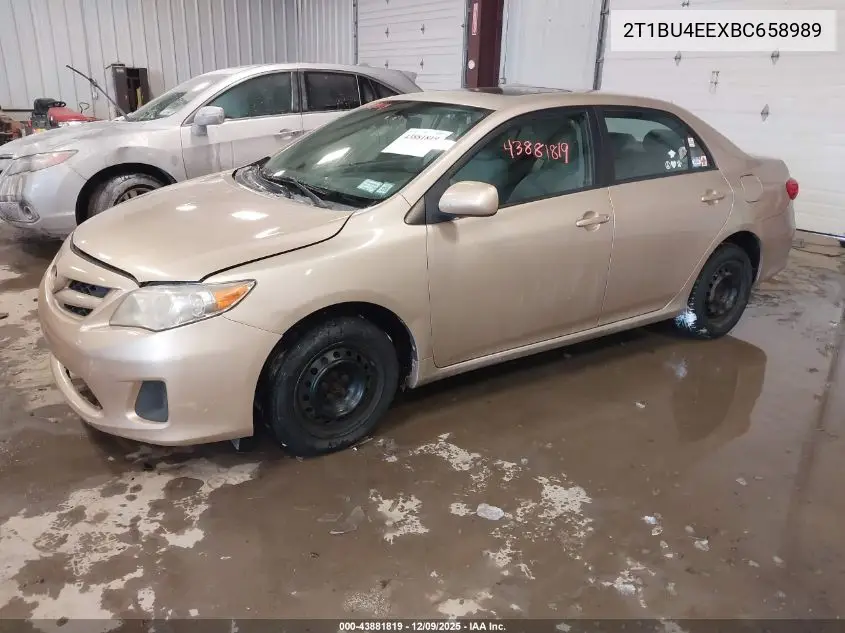 2T1BU4EEXBC658989 2011 Toyota Corolla Le